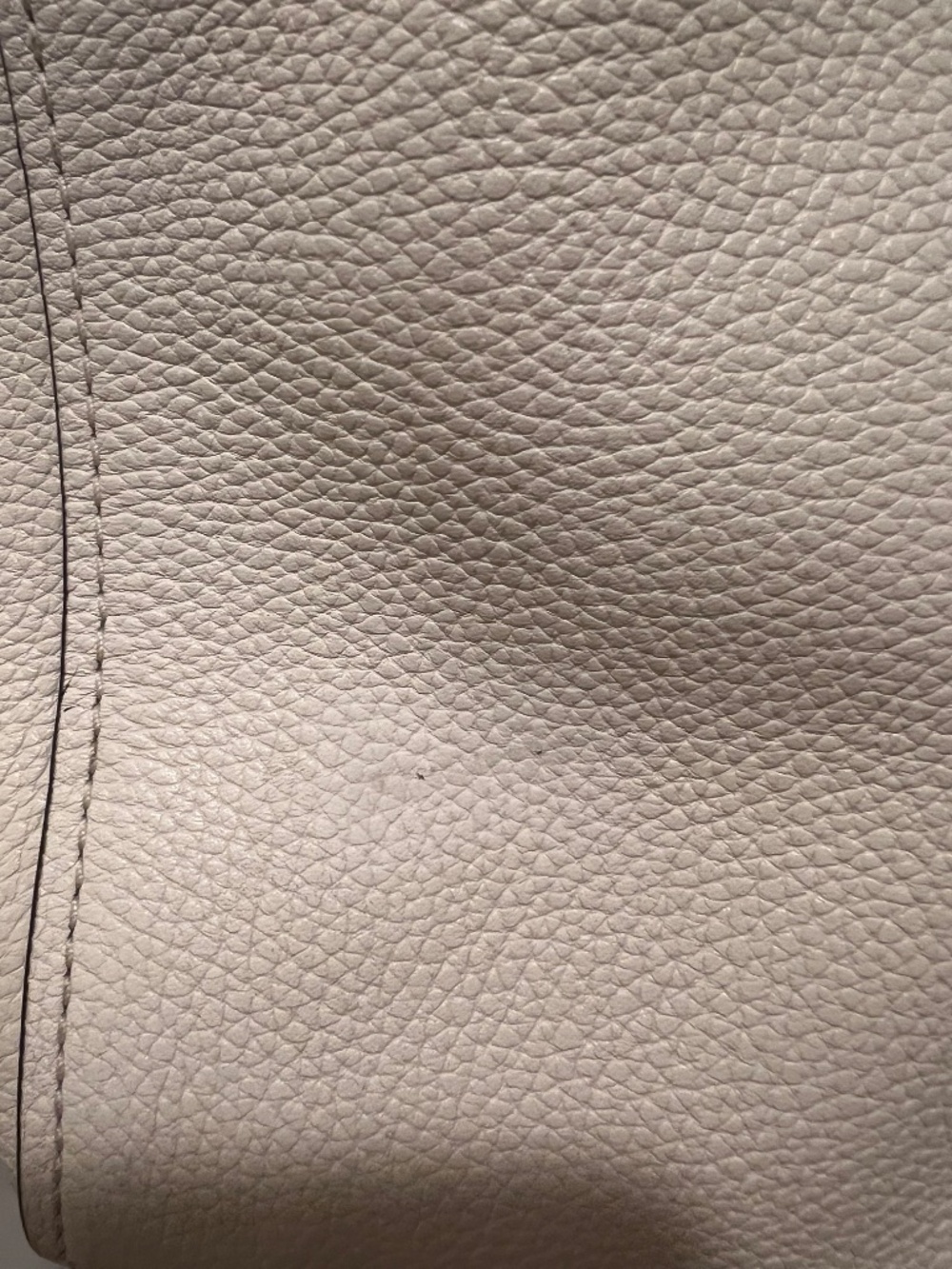 Coach White Pebbled Leather Turnlock Chain Tote 27 Shoulder Bag - Picture 4 of 6